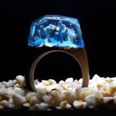 Time Ring Resin Wood Ring