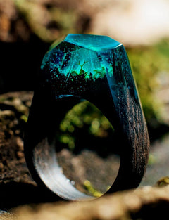 Time Ring Resin Wood Ring