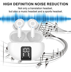 TWS Wireless Bluetooth New M10 Translation Headphones